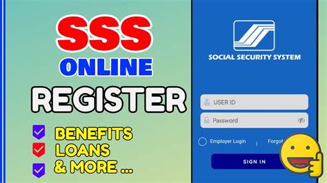 how register sss online|How to Register in the My.SSS Portal (Member Account).